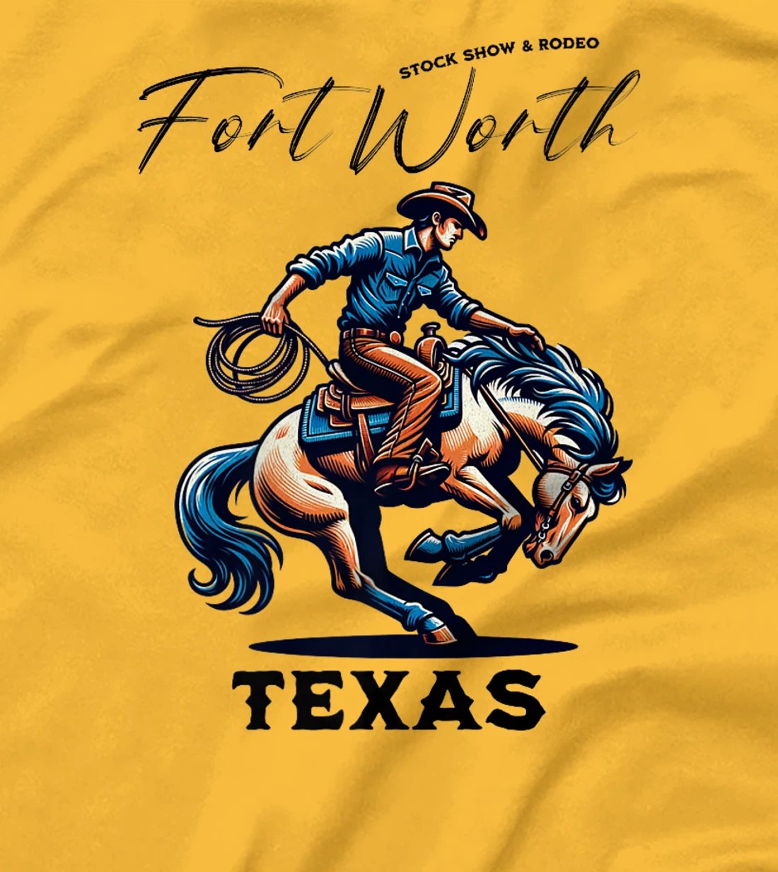 Fort Worth Texas Stock Show & Rodeo Premium T-Shirt