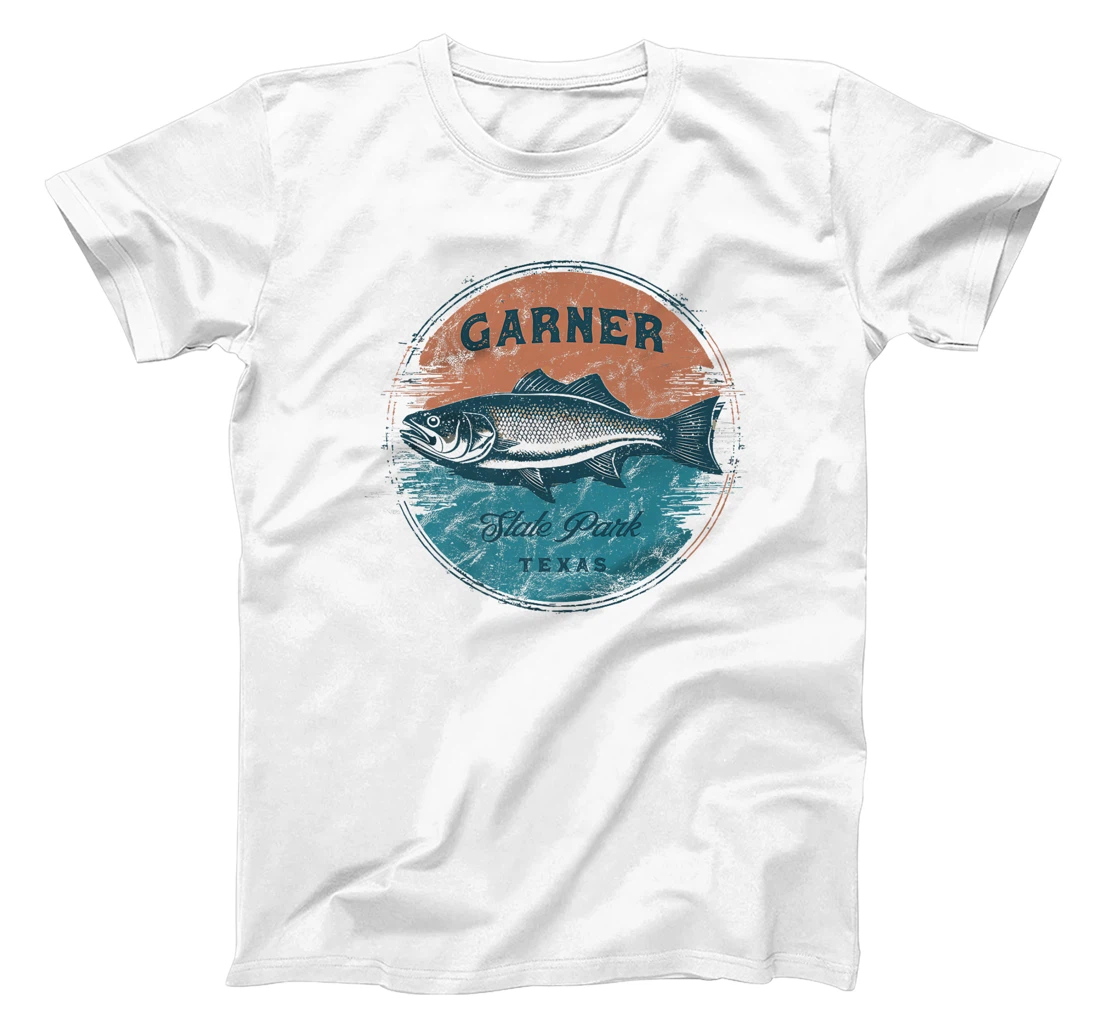 Garner State Park Texas Retro Vintage Fishing Premium T-Shirt