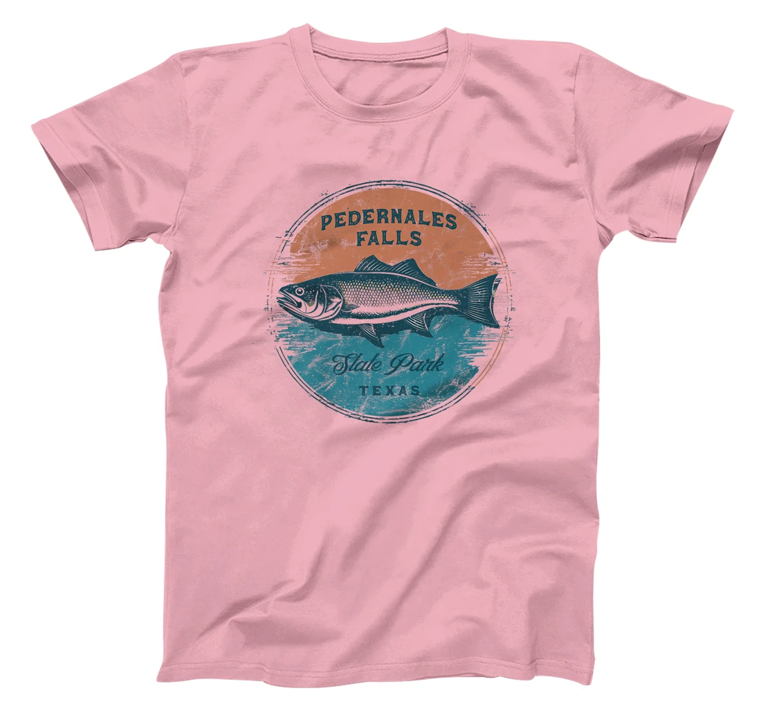 Pedernales Falls State Park Texas Retro Vintage Fishing Premium T-Shirt