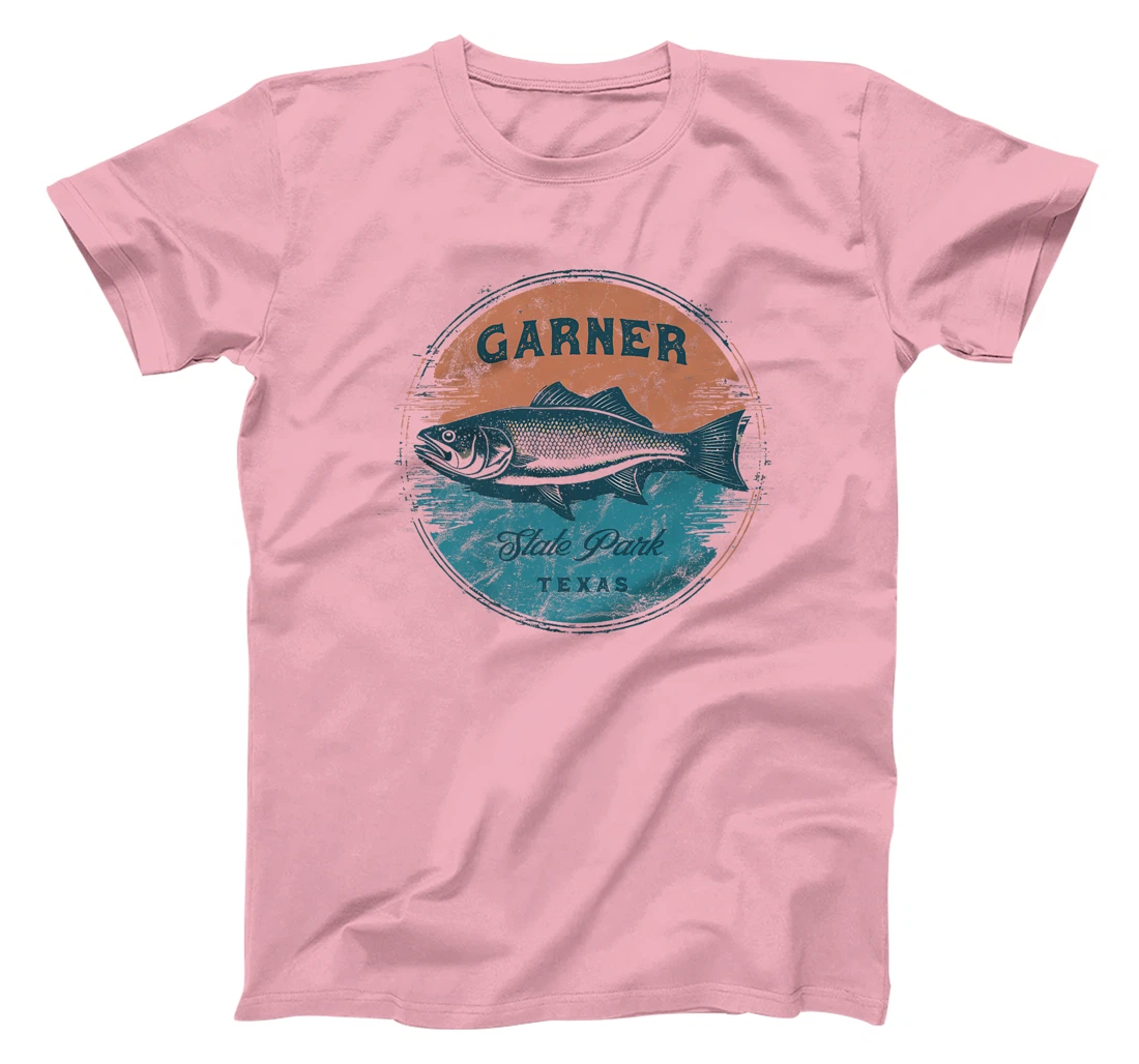 Garner State Park Texas Retro Vintage Fishing Premium T-Shirt