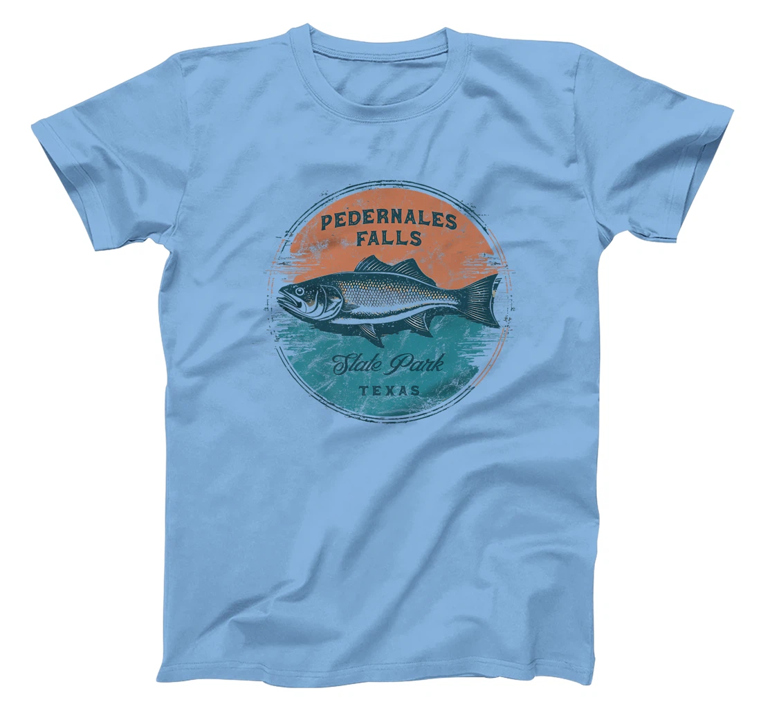 Pedernales Falls State Park Texas Retro Vintage Fishing Premium T-Shirt