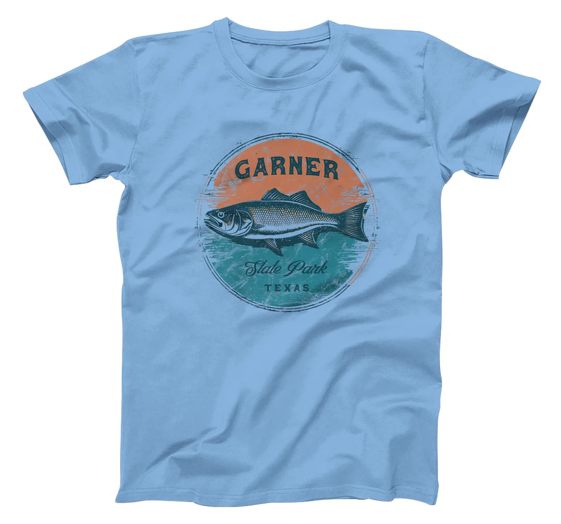 Garner State Park Texas Retro Vintage Fishing Premium T-Shirt