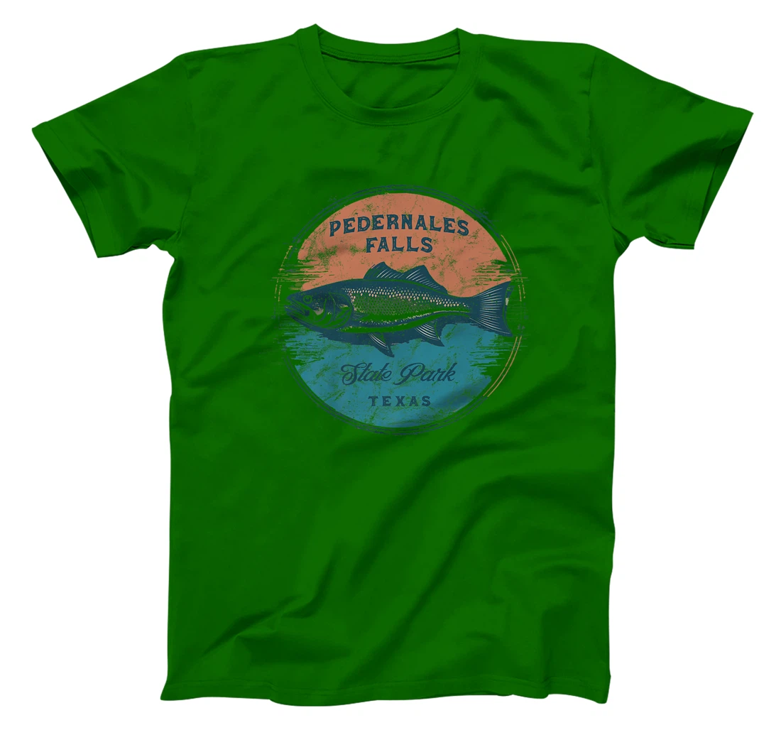 Pedernales Falls State Park Texas Retro Vintage Fishing Premium T-Shirt