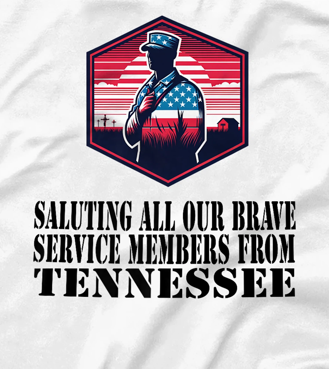 Texas Soldier Patriotic Veteran American Flag Premium T-Shirt