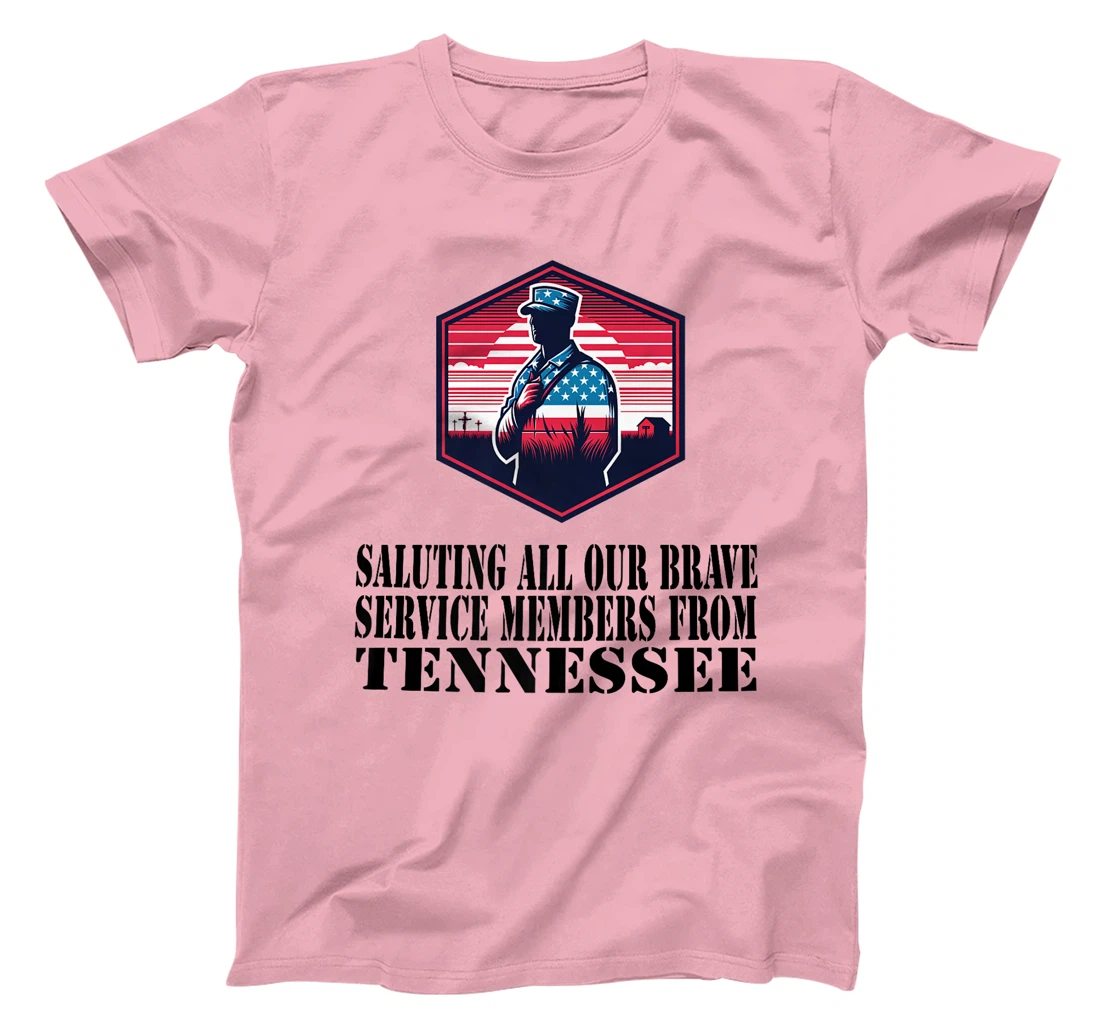 Texas Soldier Patriotic Veteran American Flag Premium T-Shirt