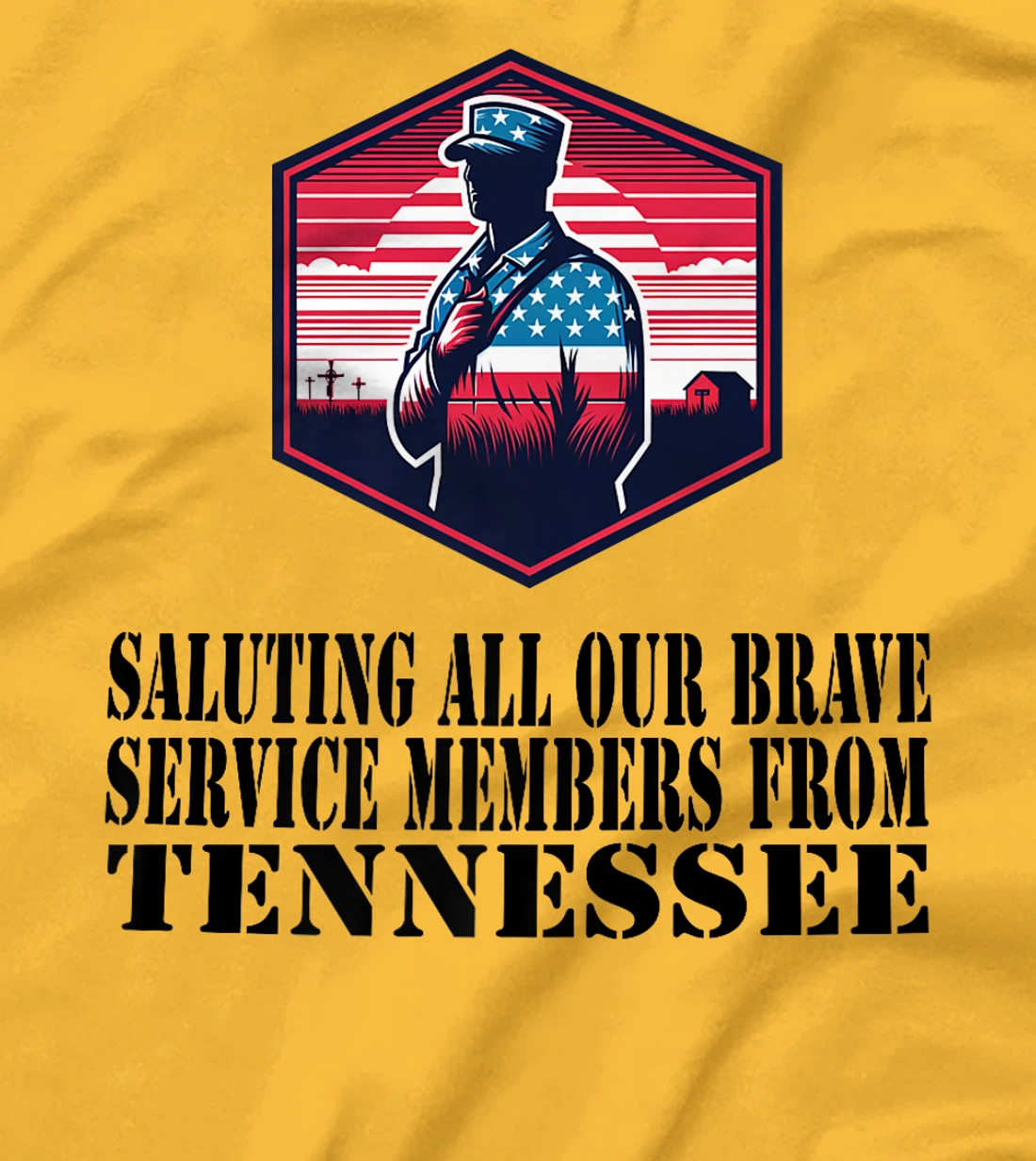 Texas Soldier Patriotic Veteran American Flag Premium T-Shirt