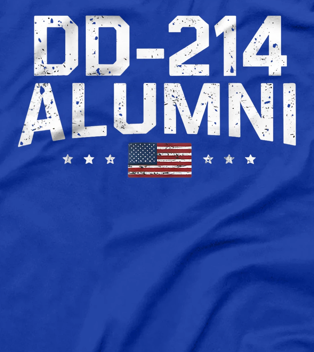 Patriotic DD214 ALUMNI US Military Veteran Retired T-Shirt