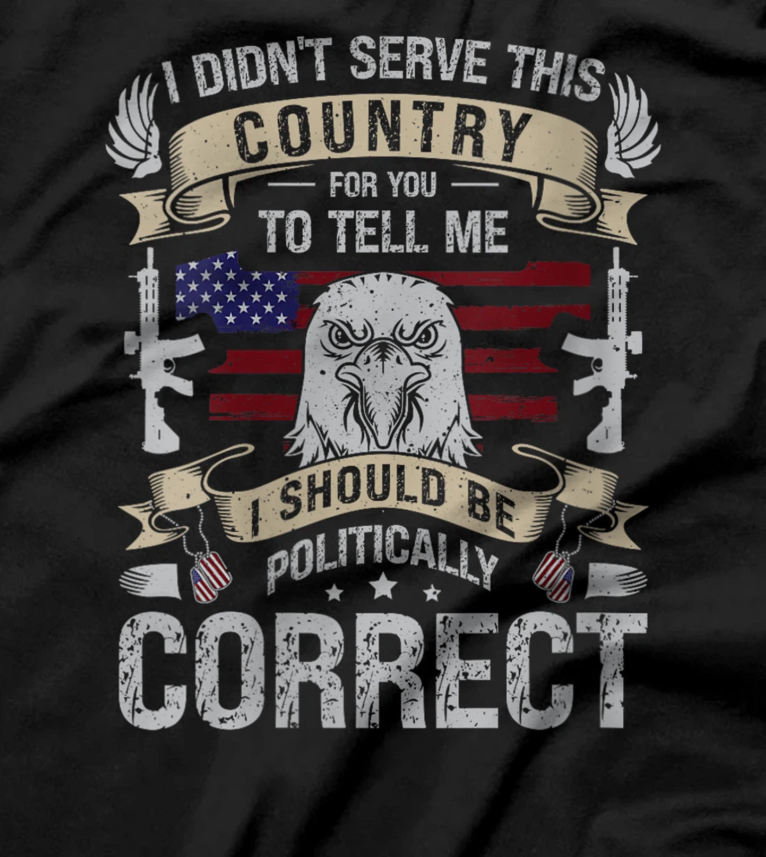 Womens Damn Right I'm An American Veteran. T-Shirt