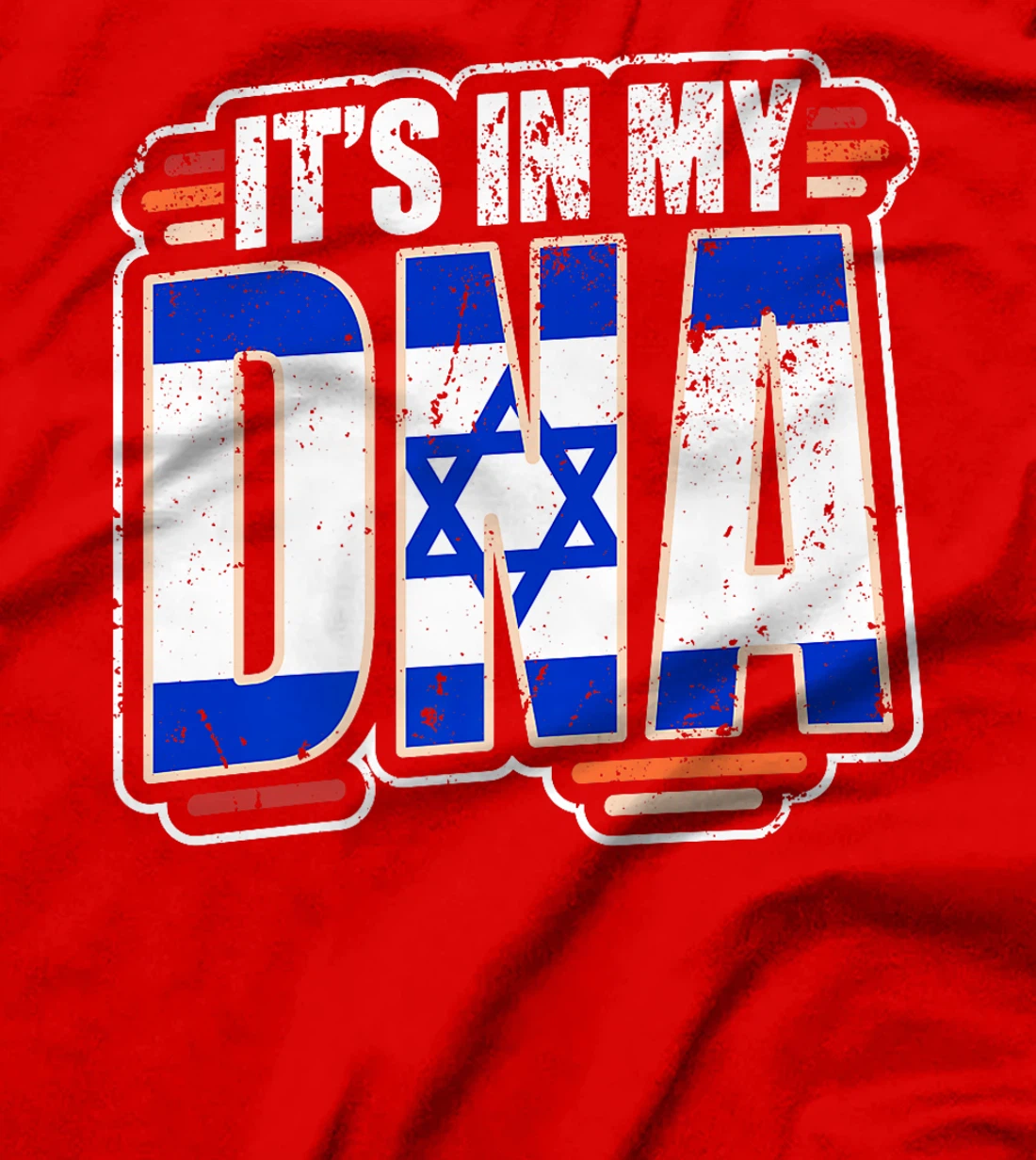 It's in my DNA - Israel Flag Premium T-Shirt