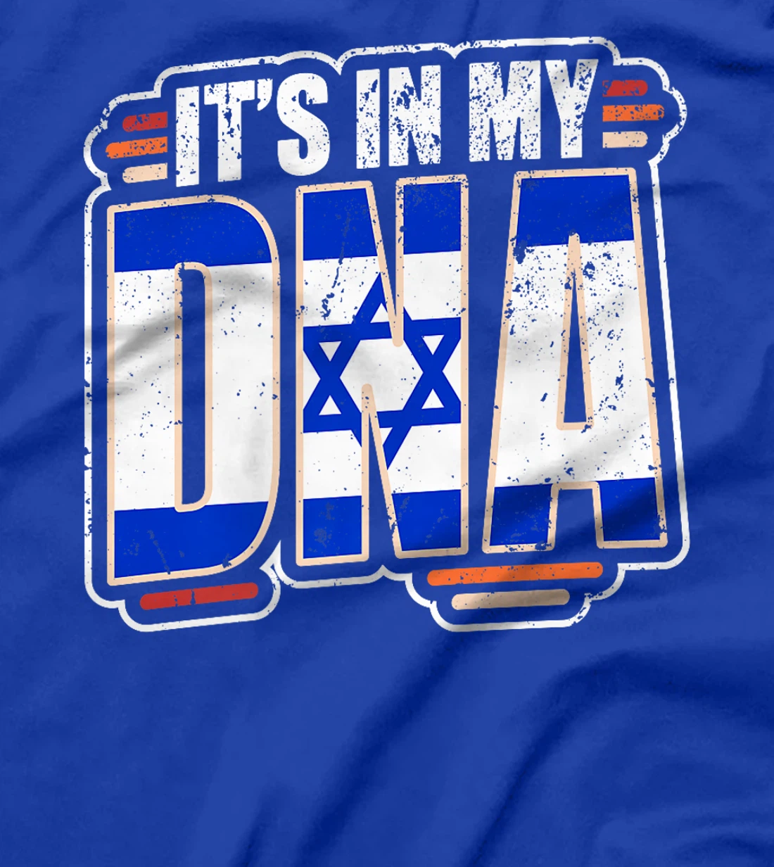 It's in my DNA - Israel Flag Premium T-Shirt
