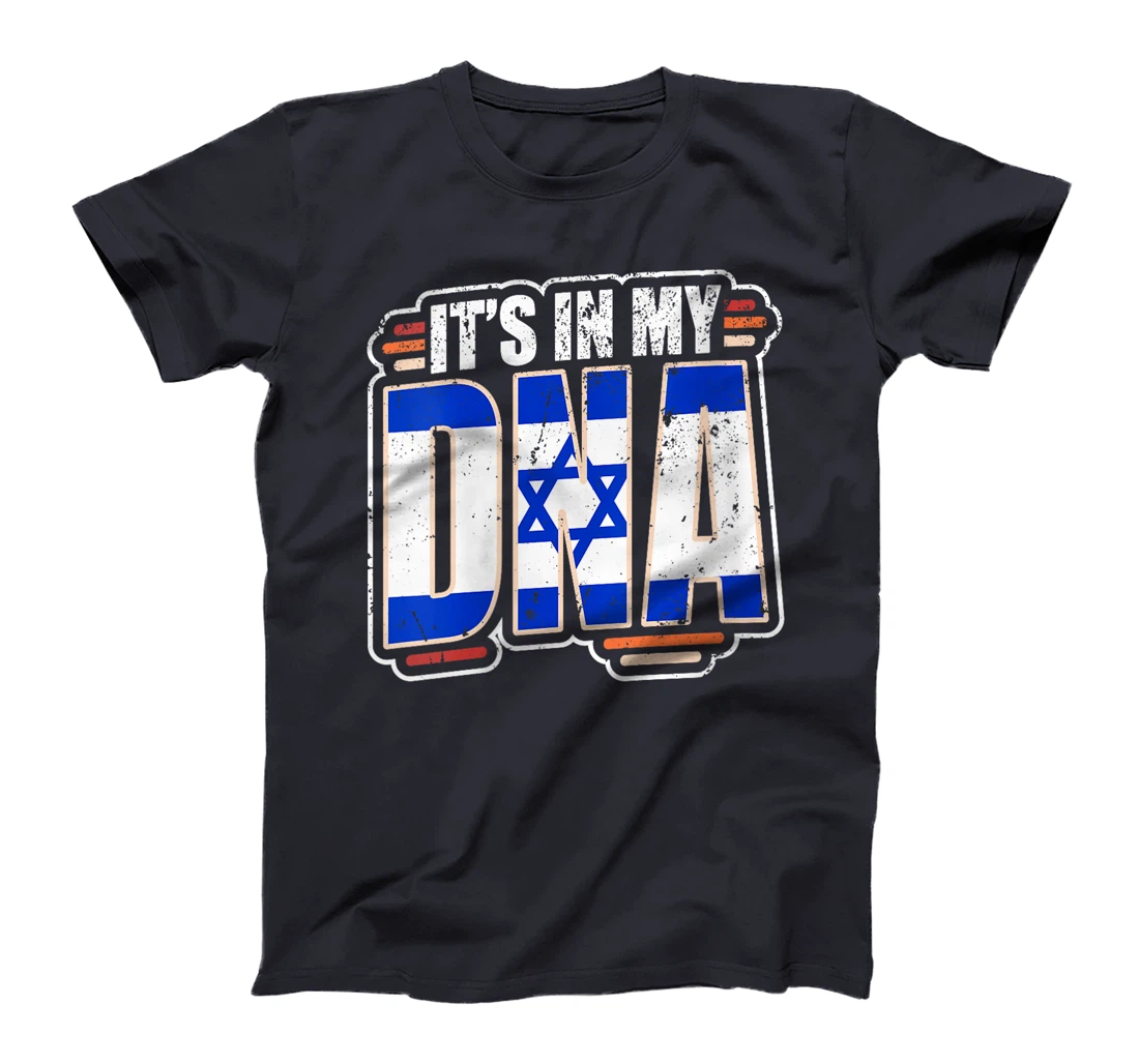 Womens It's in my DNA - Israel Flag T-Shirt