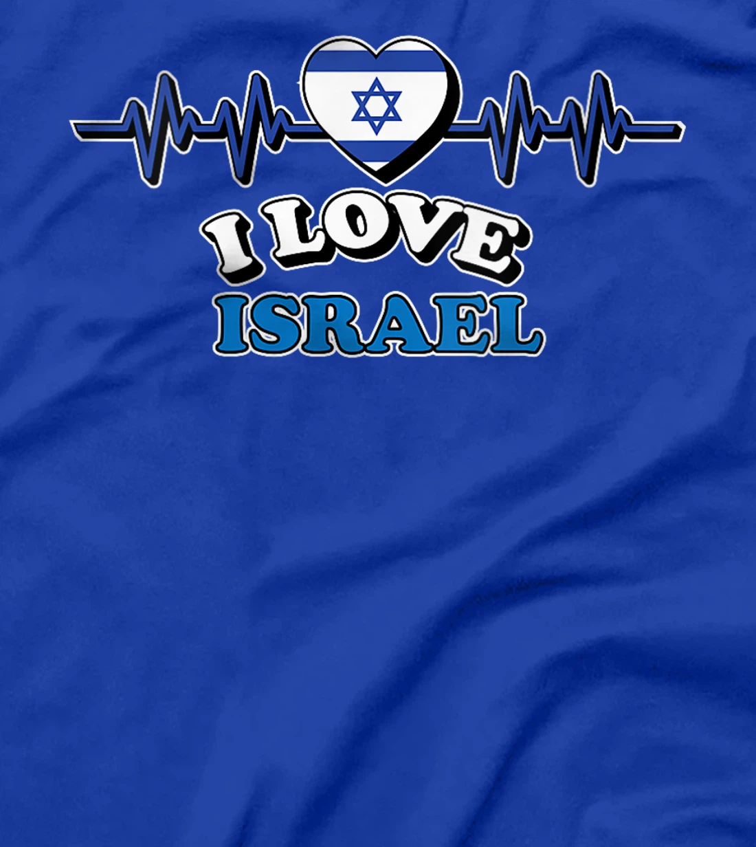 Womens I Love Israel Trip Travel Matching Family Vacation T-Shirt
