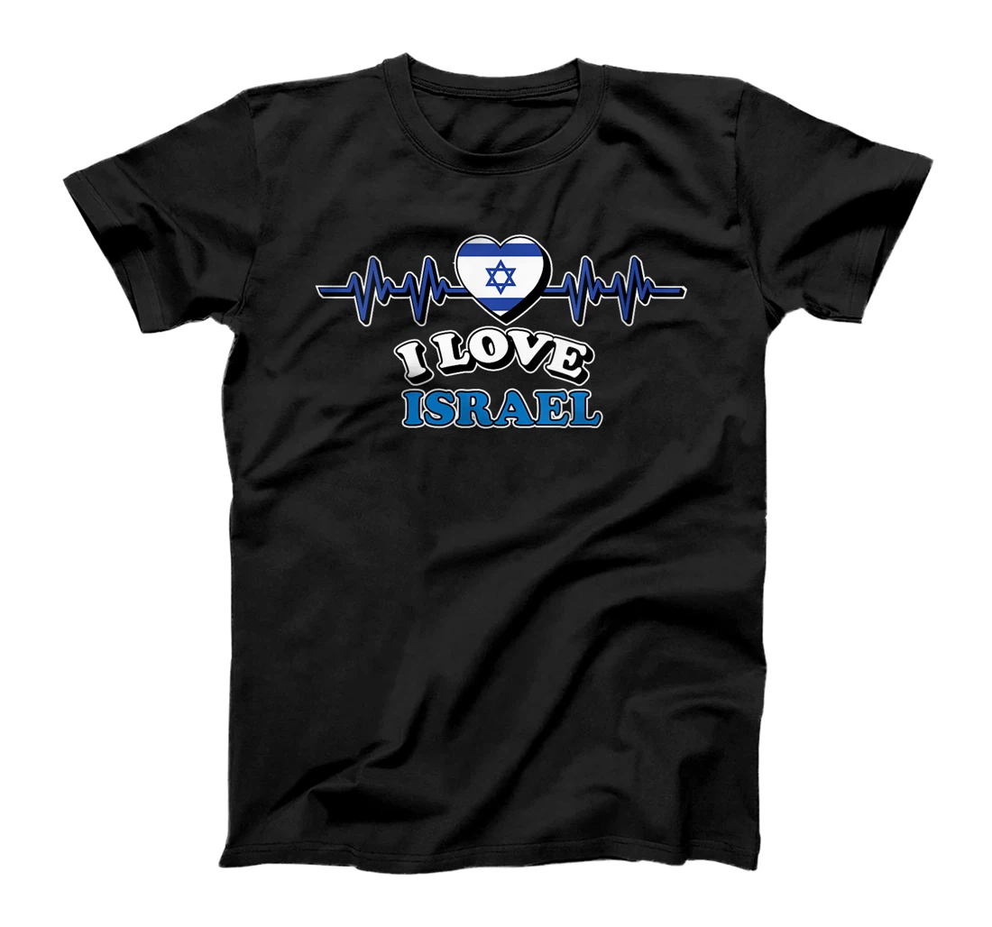 Womens I Love Israel Trip Travel Matching Family Vacation T-Shirt