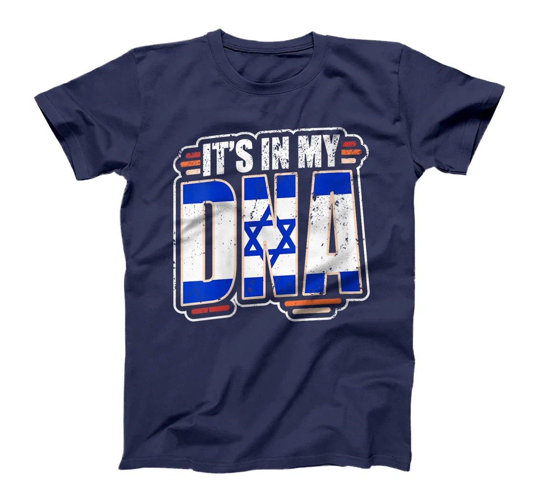 Womens It's in my DNA - Israel Flag T-Shirt