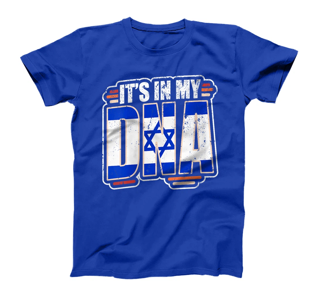 Womens It's in my DNA - Israel Flag T-Shirt