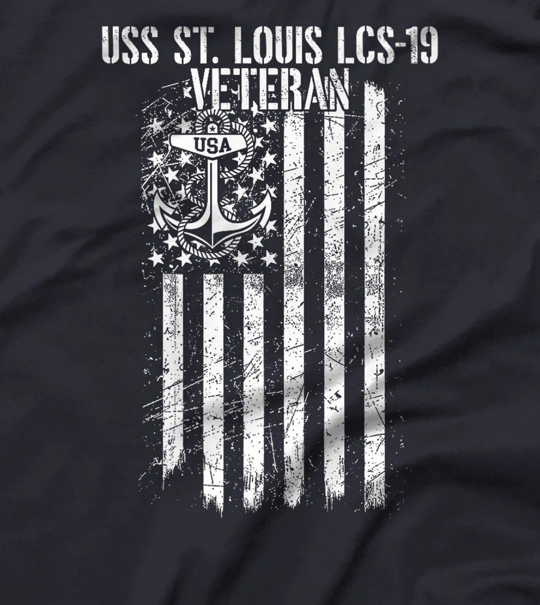 USS St. Louis LCS-19 Littoral Combat Ship Veteran Premium T-Shirt