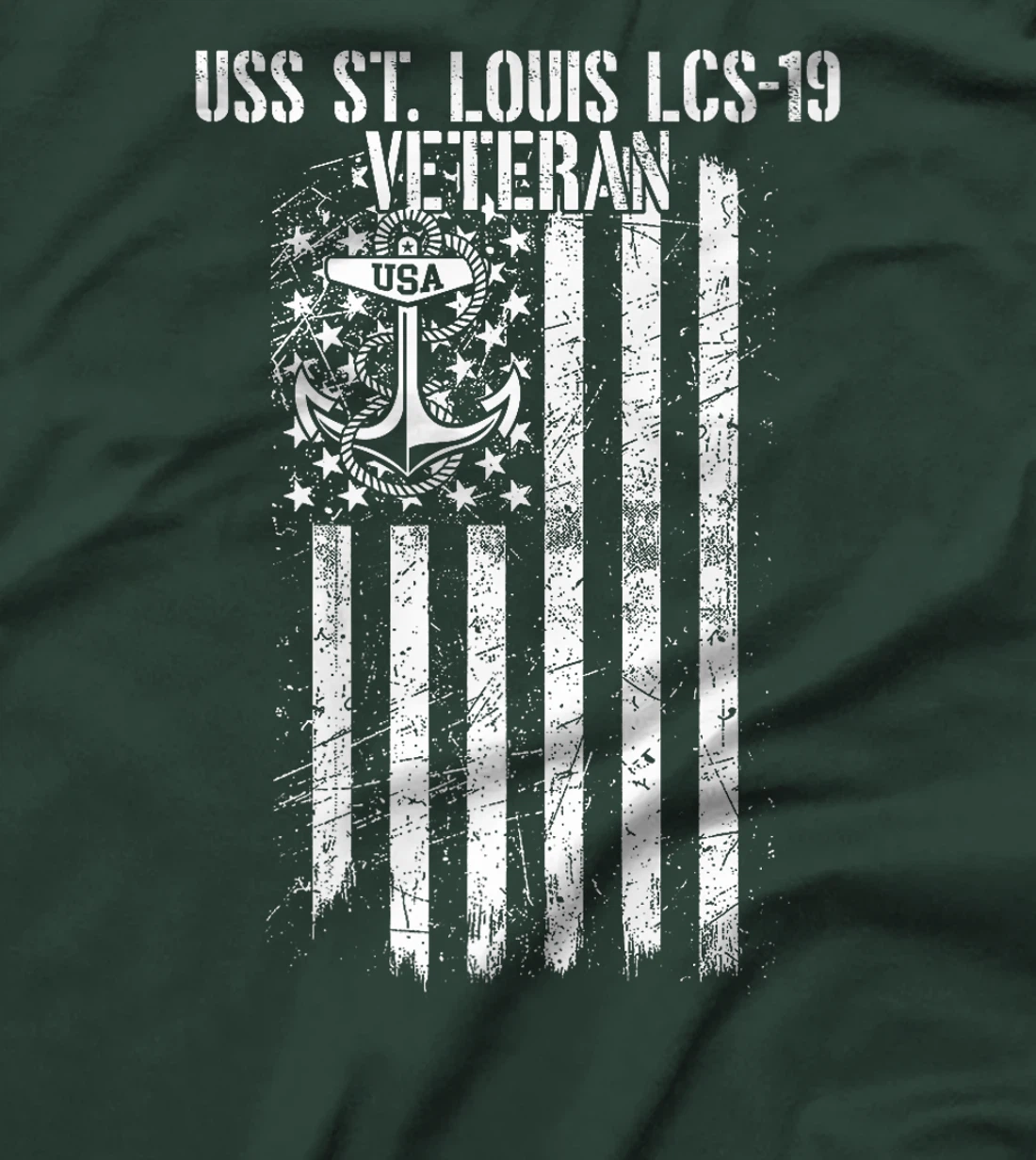 USS St. Louis LCS-19 Littoral Combat Ship Veteran Premium T-Shirt
