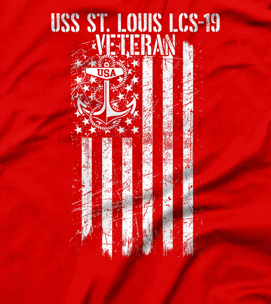USS St. Louis LCS-19 Littoral Combat Ship Veteran Premium T-Shirt