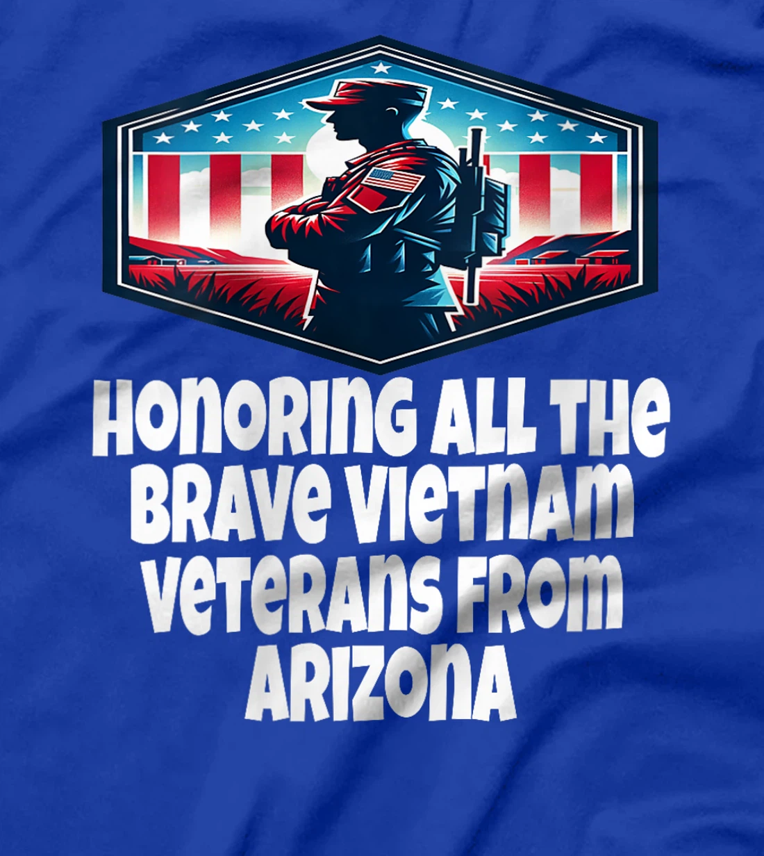 Womens Vietnam War Veteran The Brave Vietnam Veterans From Arizona T-Shirt