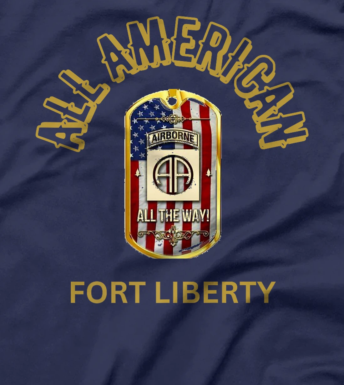 82nd Airborne Fort Liberty All American Men Women Veteran Premium T-Shirt