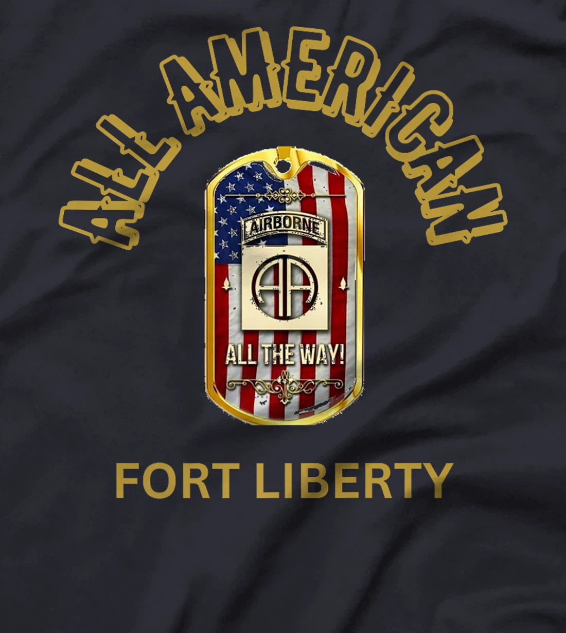 82nd Airborne Fort Liberty All American Men Women Veteran Premium T-Shirt