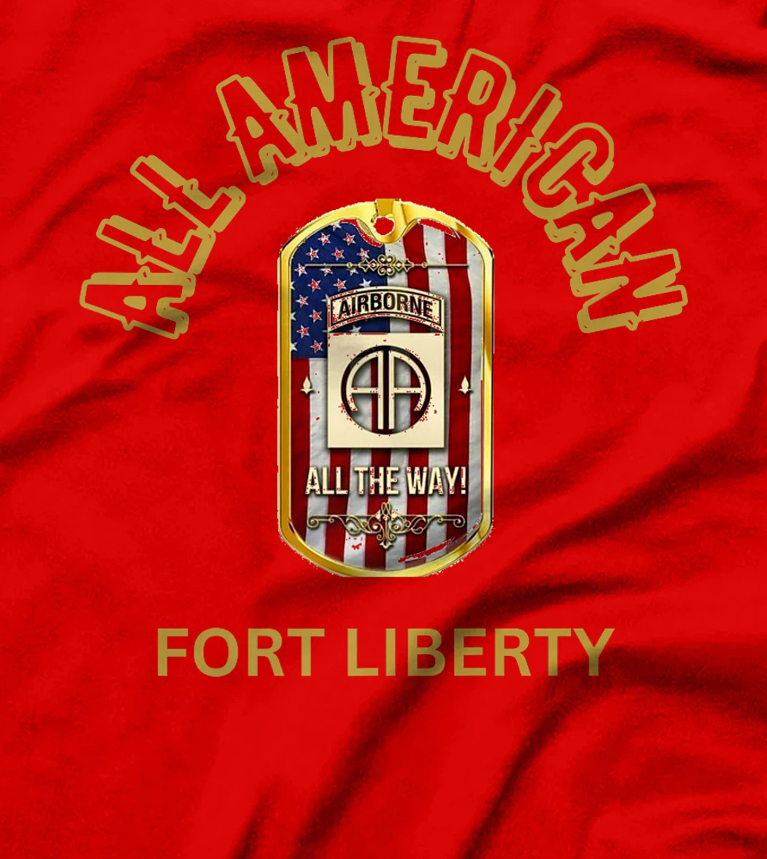 82nd Airborne Fort Liberty All American Men Women Veteran Premium T-Shirt