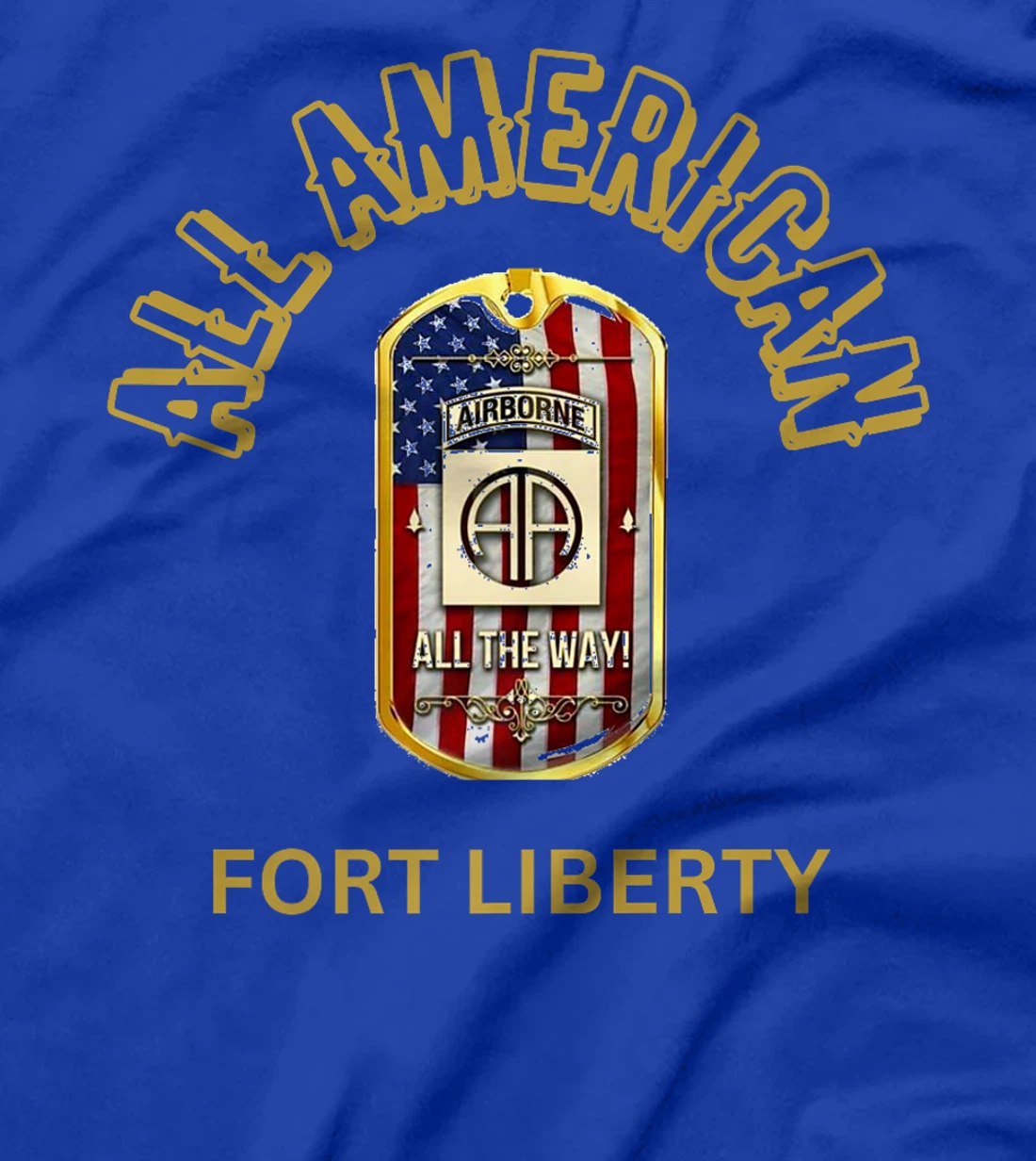 82nd Airborne Fort Liberty All American Men Women Veteran Premium T-Shirt