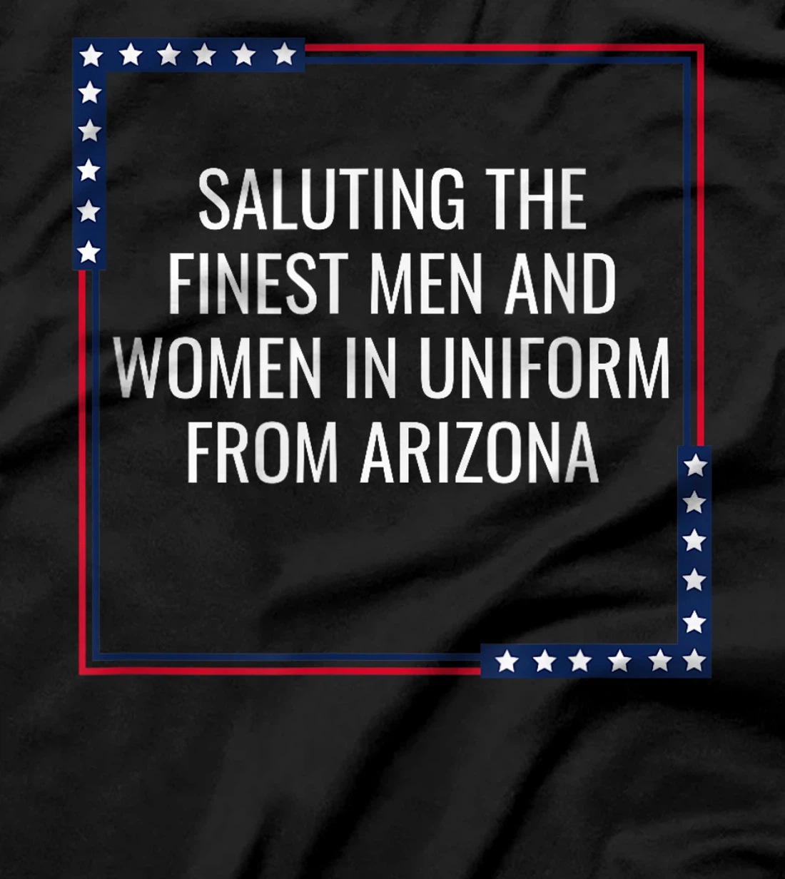 Arizona Military Armed Forces Veteran 4th of July USA T-Shirt