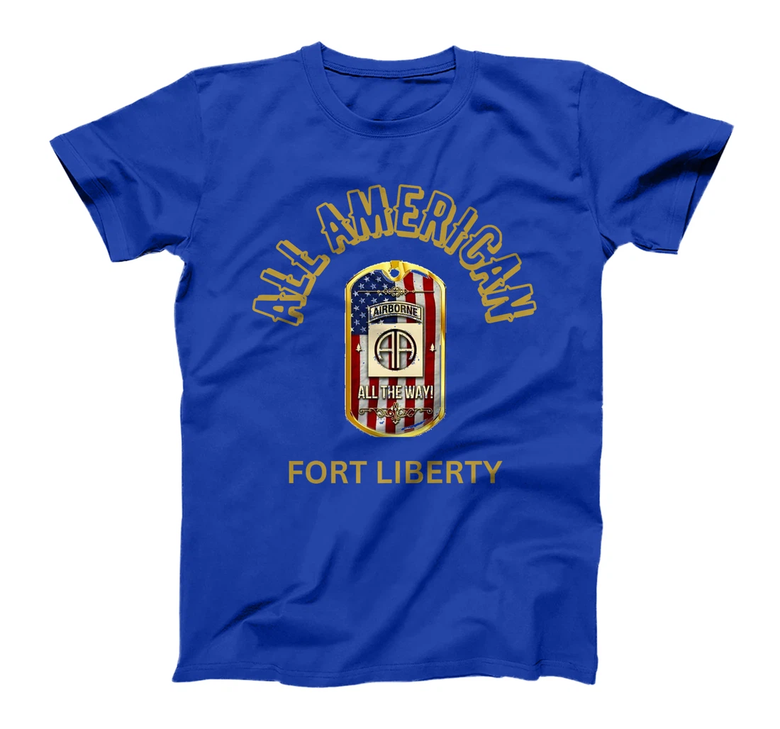 82nd Airborne Fort Liberty All American Men Women Veteran Premium T-Shirt