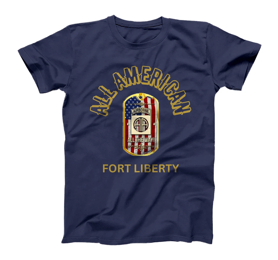 82nd Airborne Fort Liberty All American Men Women Veteran Premium T-Shirt