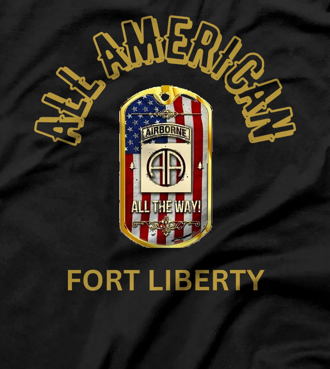 82nd Airborne Fort Liberty All American Men Women Veteran Premium T-Shirt