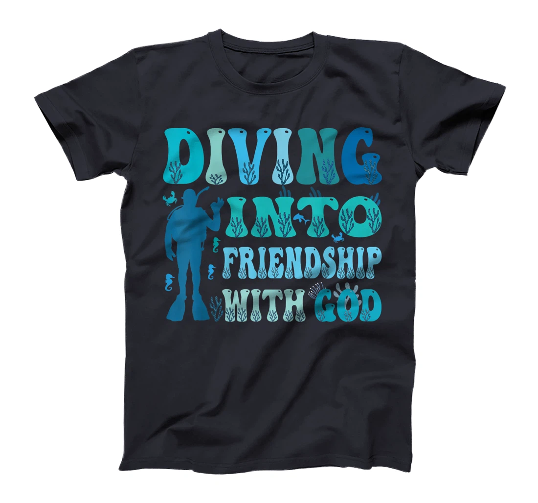 Diving Into Friendship With God Underwater Scuba VBS 2024 T-Shirt