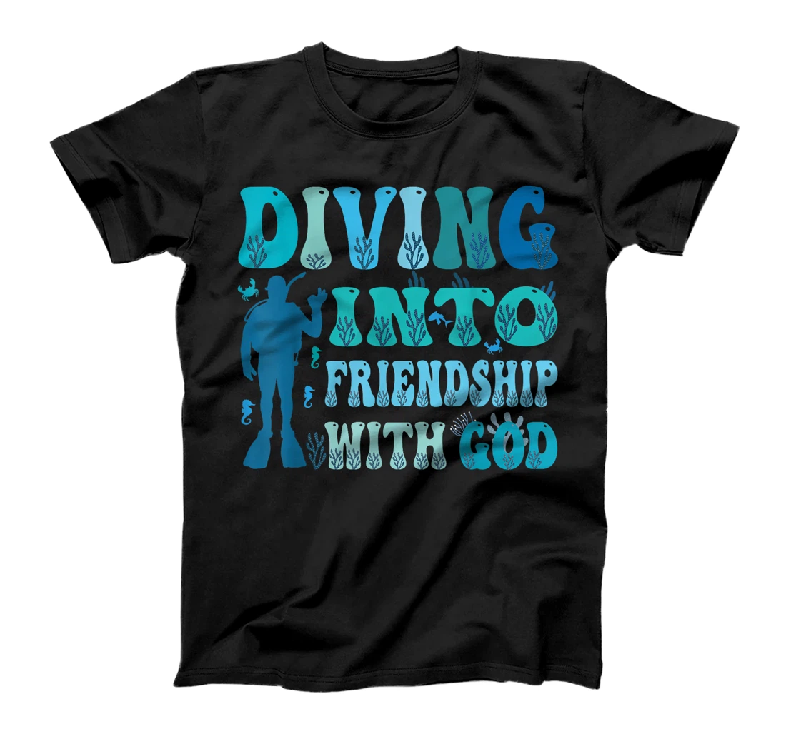 Diving Into Friendship With God Underwater Scuba VBS 2024 T-Shirt