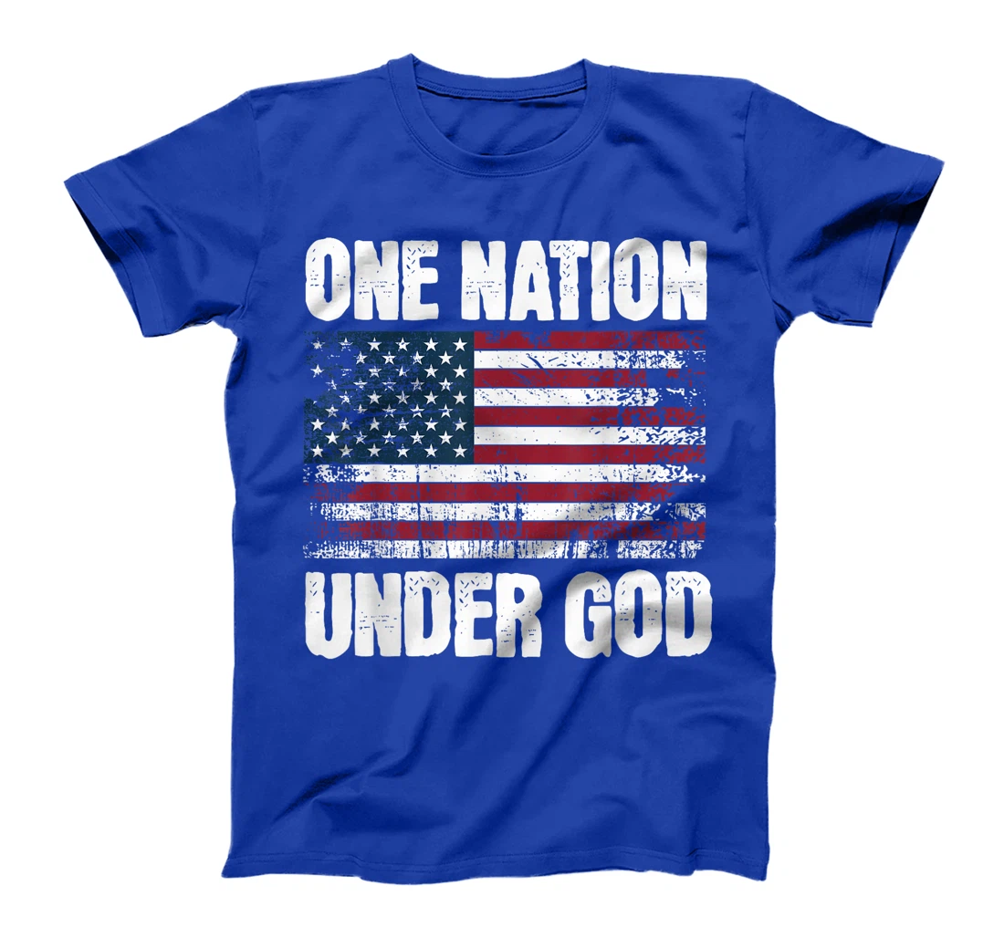 4th of July One Nation Under God Carpenter Patriotic USA T-Shirt