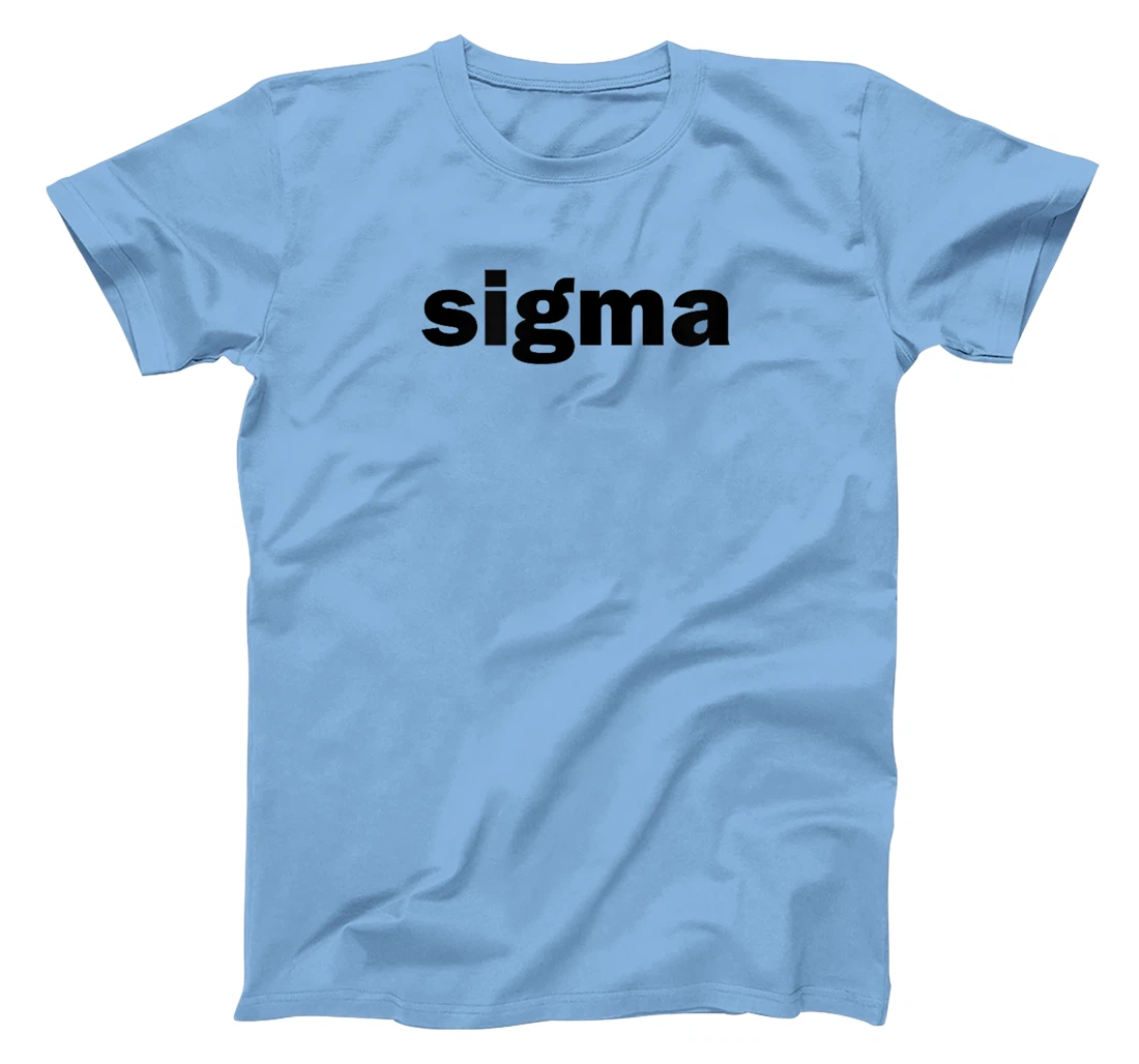Sigma Funny Influencer Brain Rot Slang Words Rizz God Alpha T-Shirt
