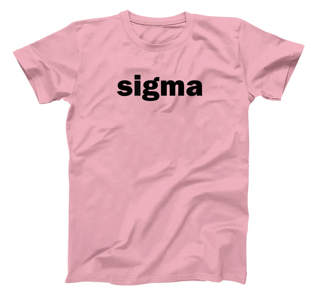 Sigma Funny Influencer Brain Rot Slang Words Rizz God Alpha T-Shirt