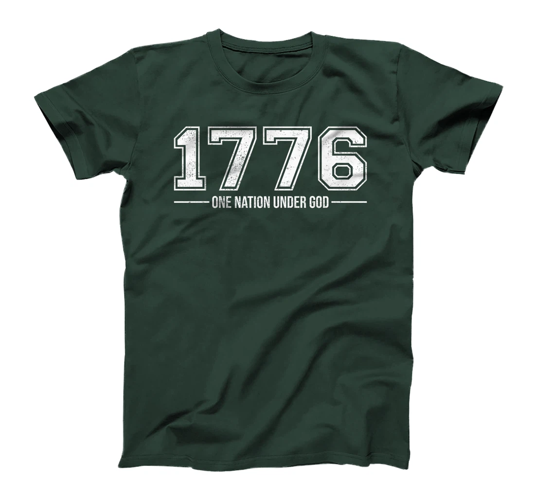 1777 One Nation Under God 4th of July for Patriotic of USA Premium T-Shirt