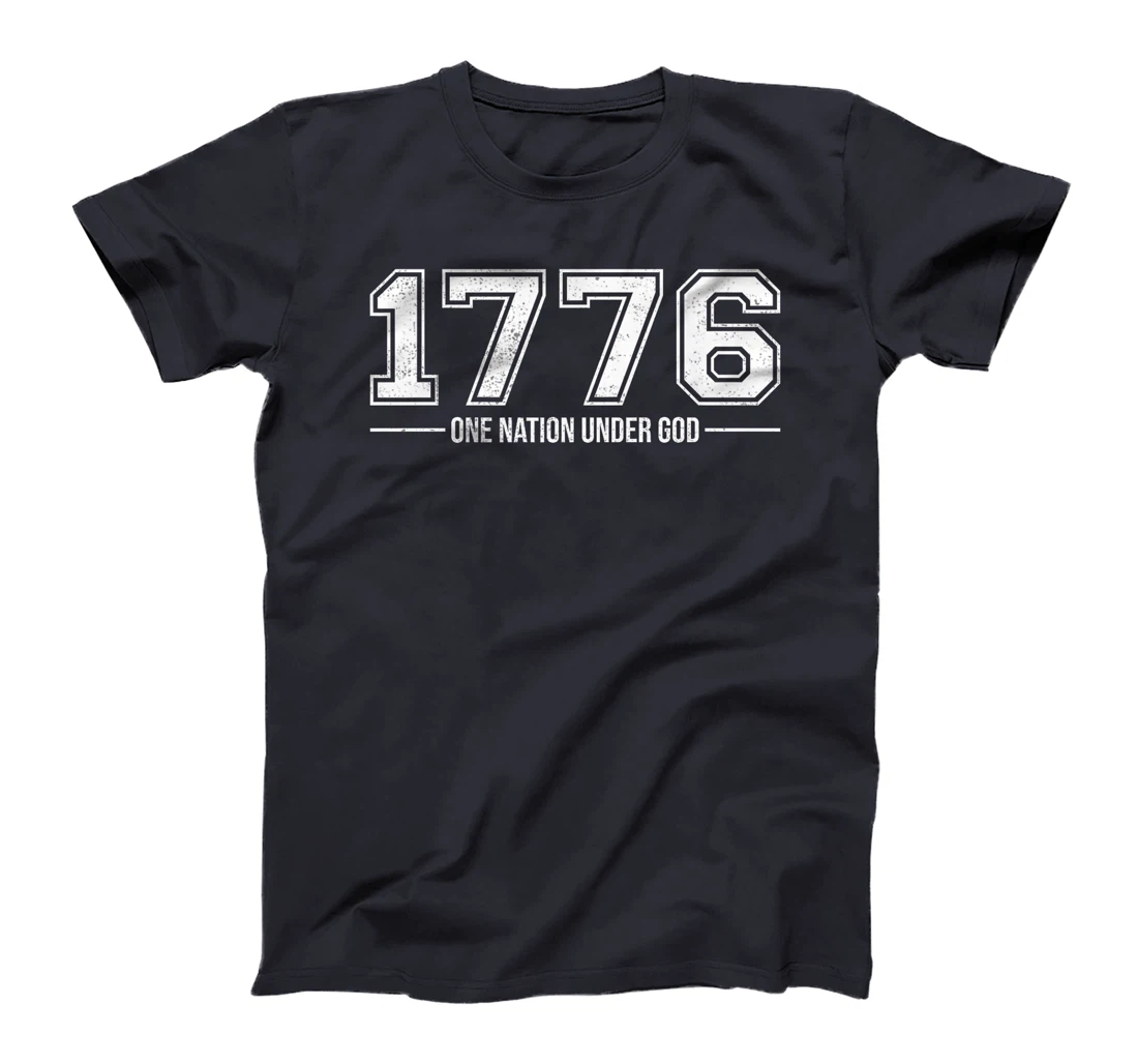 1777 One Nation Under God 4th of July for Patriotic of USA Premium T-Shirt