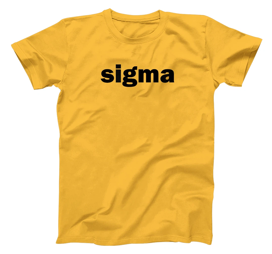 Sigma Funny Influencer Brain Rot Slang Words Rizz God Alpha T-Shirt