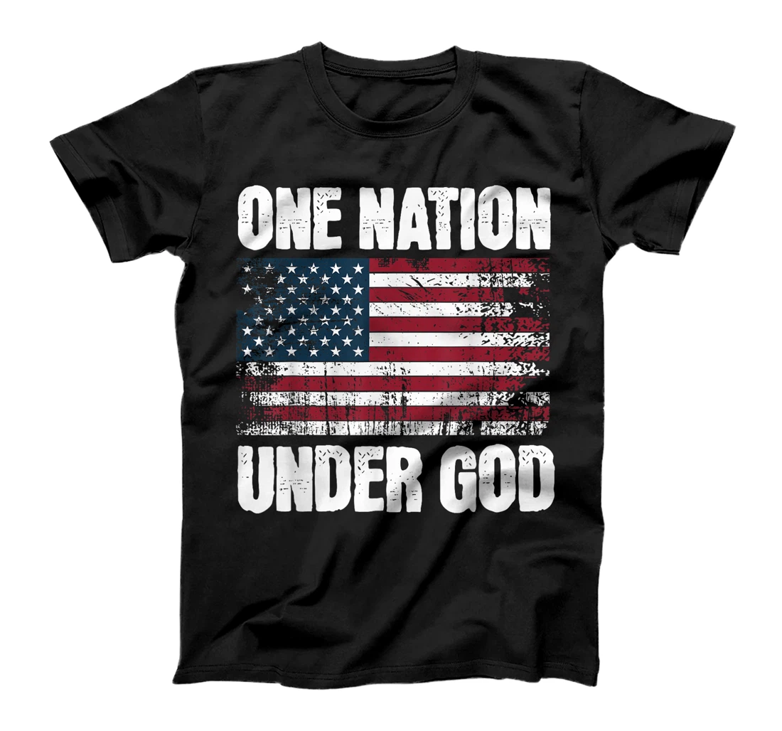 4th of July One Nation Under God Carpenter Patriotic USA T-Shirt