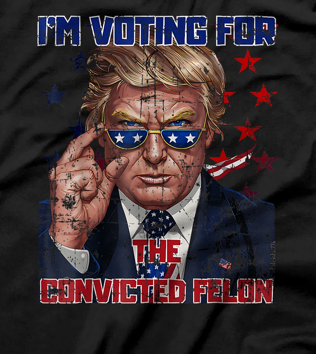 Trump 2024 Convicted Felon, I'm Voting Convicted Felon 2024 T-Shirt