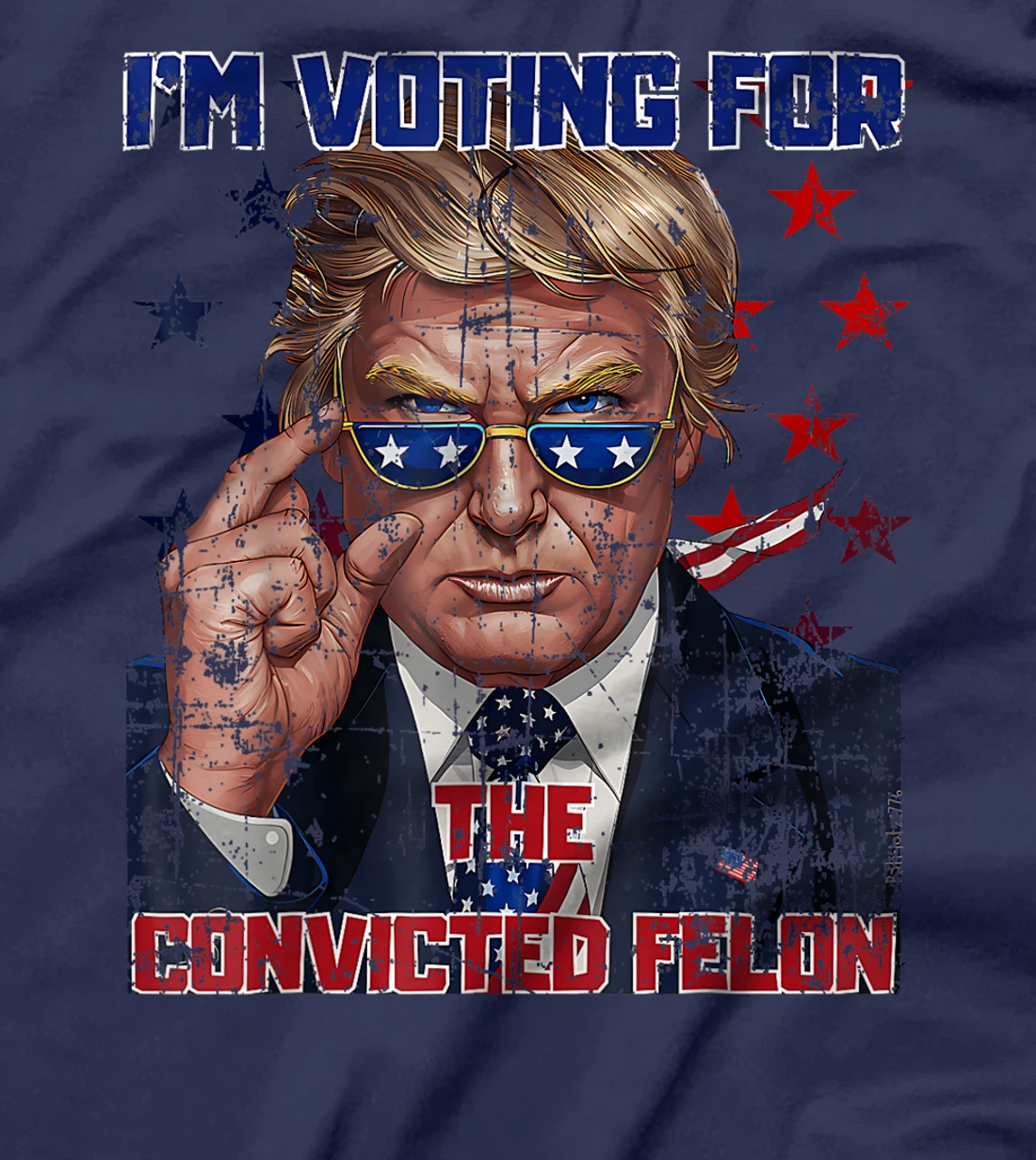 Trump 2024 Convicted Felon, I'm Voting Convicted Felon 2024 T-Shirt