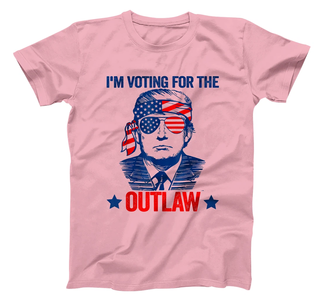 I'm Voting for the Outlaw Funny Pro Trump 2024 T-Shirt