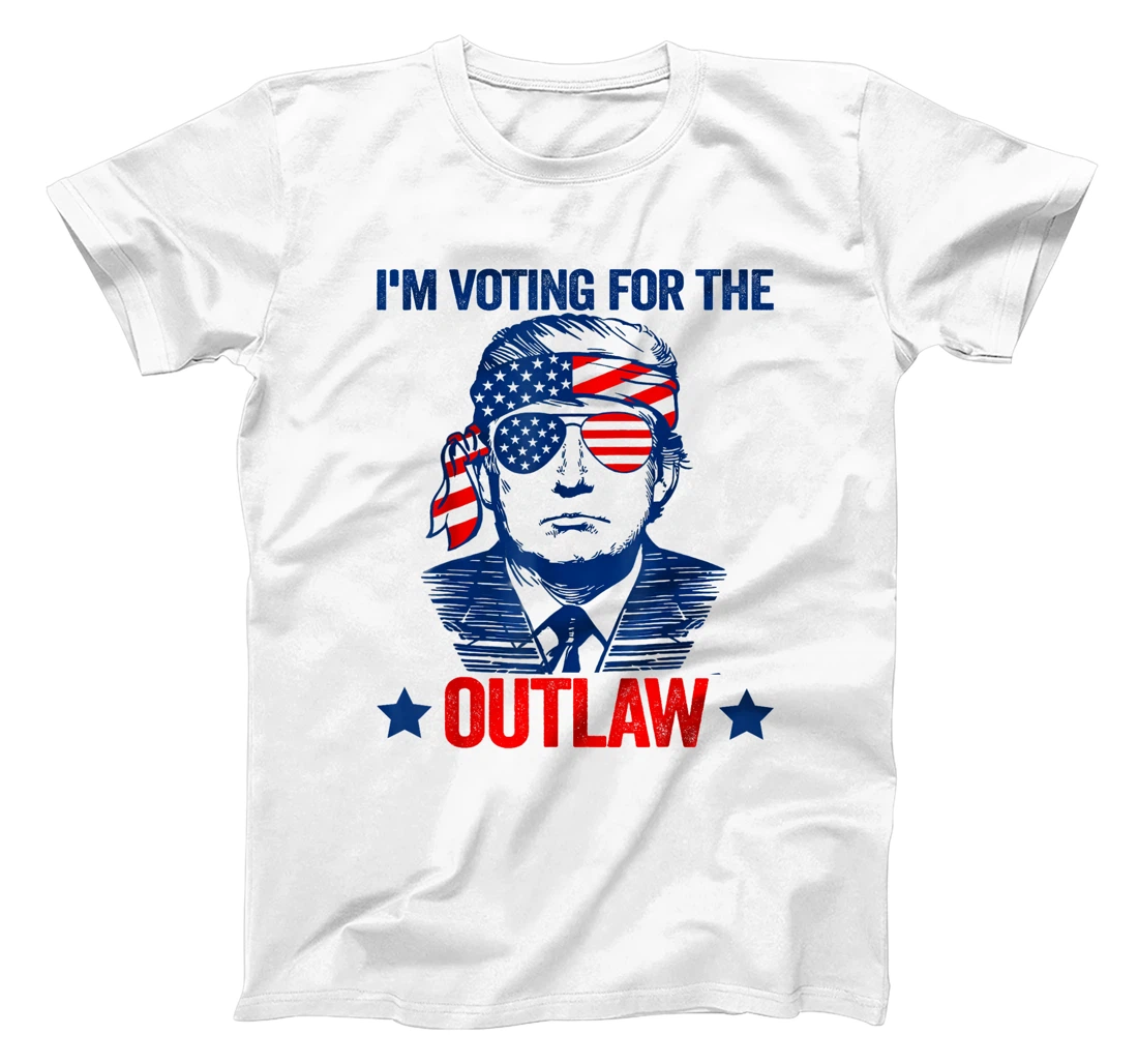 I'm Voting for the Outlaw Funny Pro Trump 2024 T-Shirt