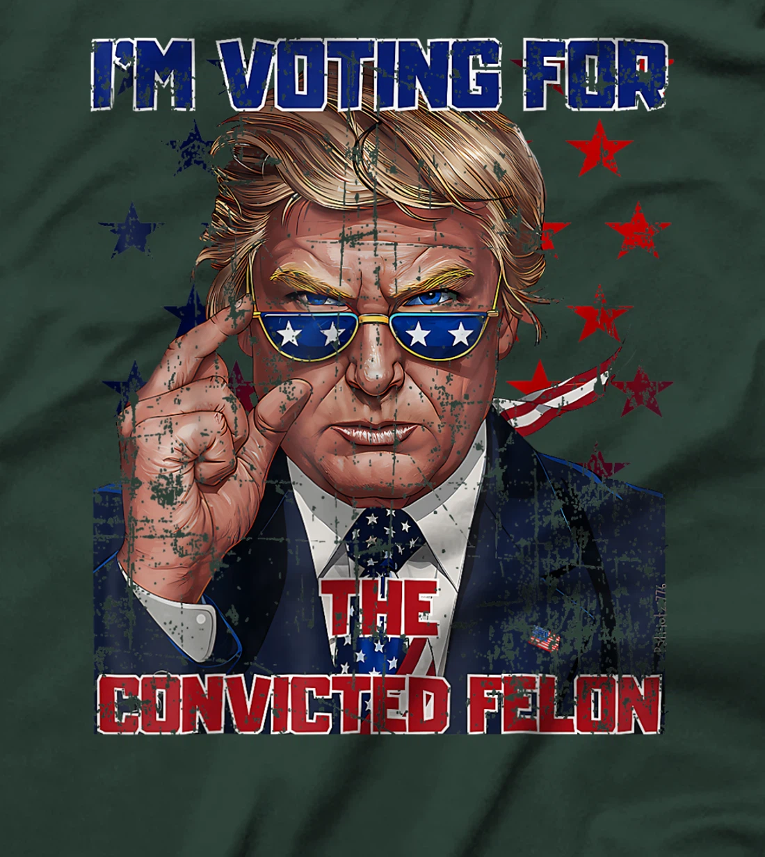 Trump 2024 Convicted Felon, I'm Voting Convicted Felon 2024 T-Shirt