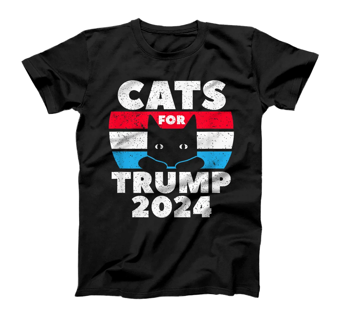 Cats For Trump 2024 Election T-Shirt