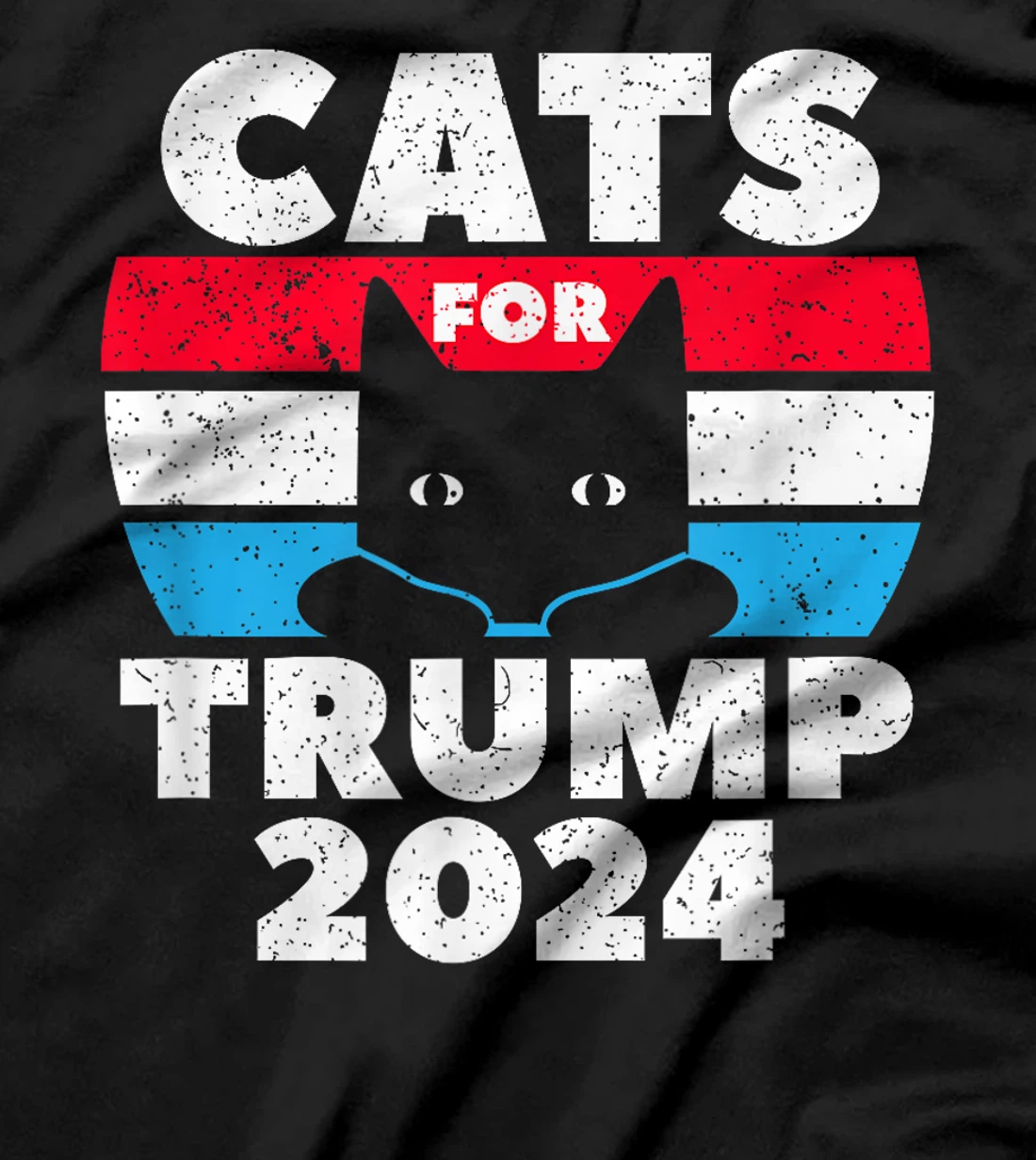 Cats For Trump 2024 Election T-Shirt