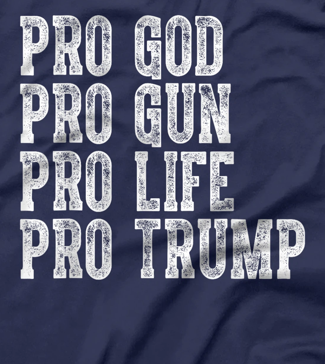 Pro God Pro Gun Pro Life Pro Trump Election Republican 2024 T-Shirt