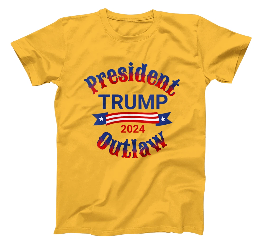 Womens President Outlaw Vote For Trump 2024 T-Shirt