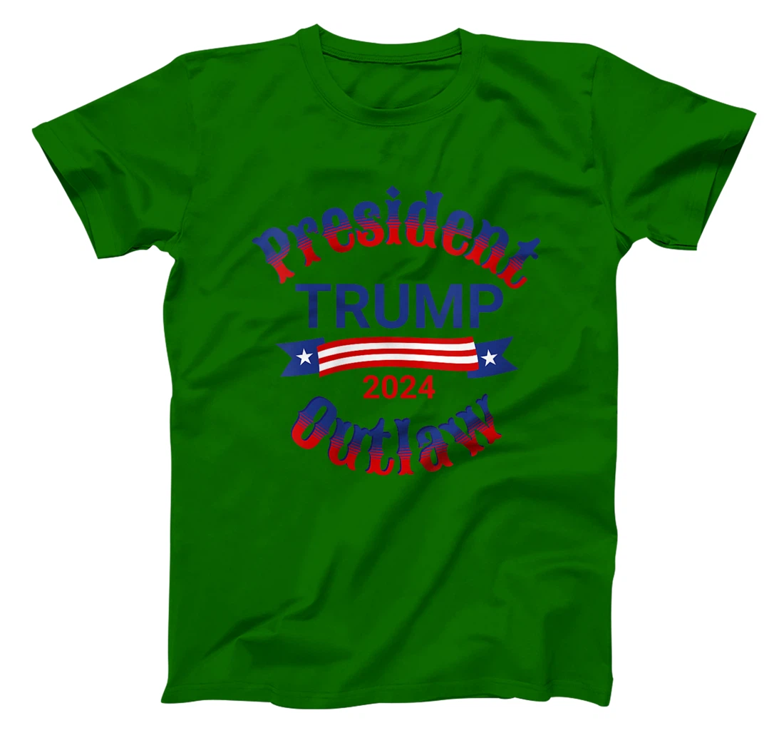 Womens President Outlaw Vote For Trump 2024 T-Shirt